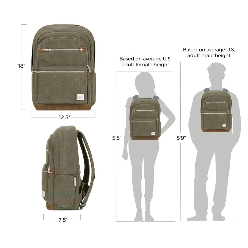 Travelon Anti-Theft Heritage Backpack - Image 4