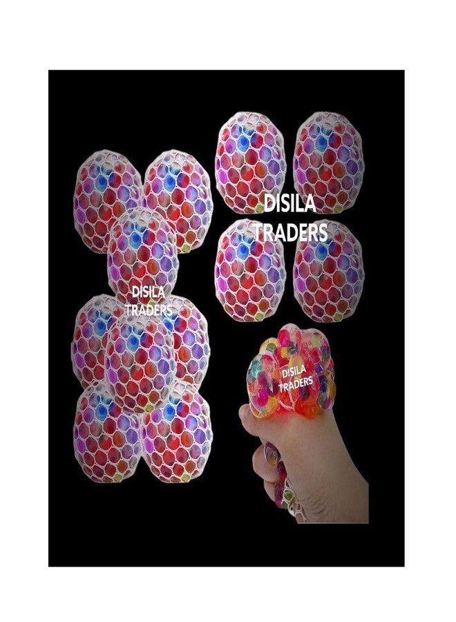 DISILA TRADERS Squishy mash Smash Ball Toys with 3D Lights for Kids/ Adults. Bunch of Slimy/Squishy Balls for Stress Relief. (Random Color/Design - Pack of 2 Balls). Fun Game for All - Image 5