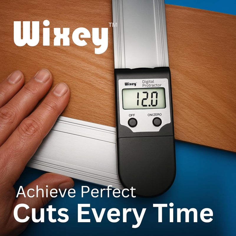 Wixey WR 410 8" Digital Protractor with Miter Function - Image 5