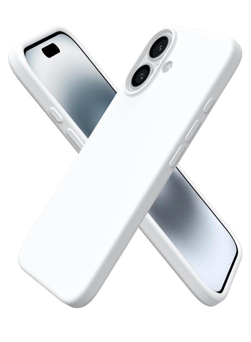 MIGOFAST Designed for iPhone 16 Case Silicone Ultra Slim Shockproof Phone Case with Soft Anti-Scratch Microfiber Lining Enhanced Camera Protection Phone Case for iPhone 16 6.1" - Image 1