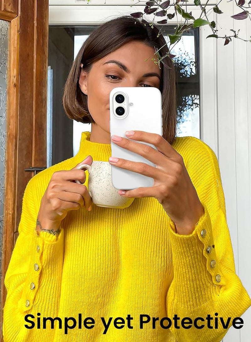 MIGOFAST Designed for iPhone 16 Case Silicone Ultra Slim Shockproof Phone Case with Soft Anti-Scratch Microfiber Lining Enhanced Camera Protection Phone Case for iPhone 16 6.1" - Image 4