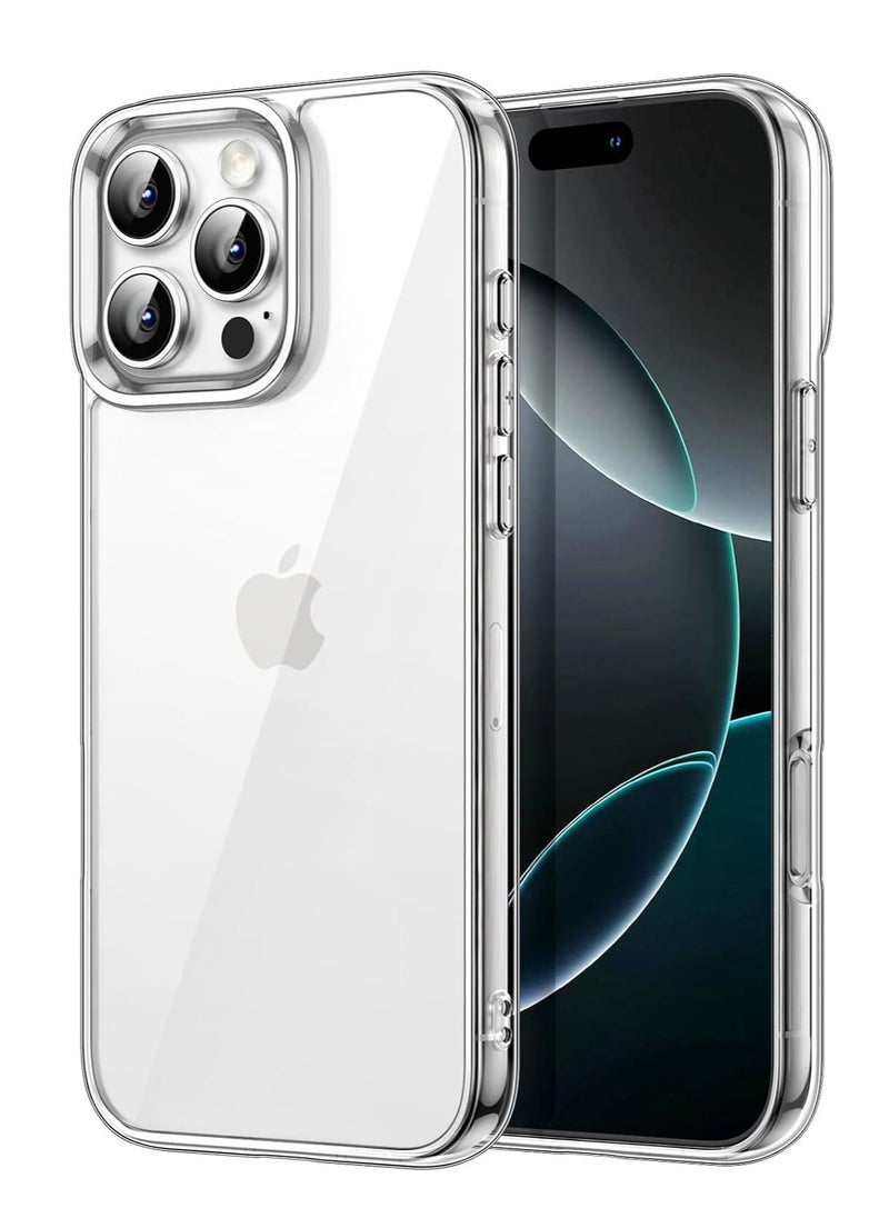 Houmt iPhone 16 Pro Max Case Clear Crystal Tech Anti-Scratch Ultra Slim iPhone 16 Pro Max Cover Transparent for iPhone 16 Pro Max 6.9 inch  - Image 1