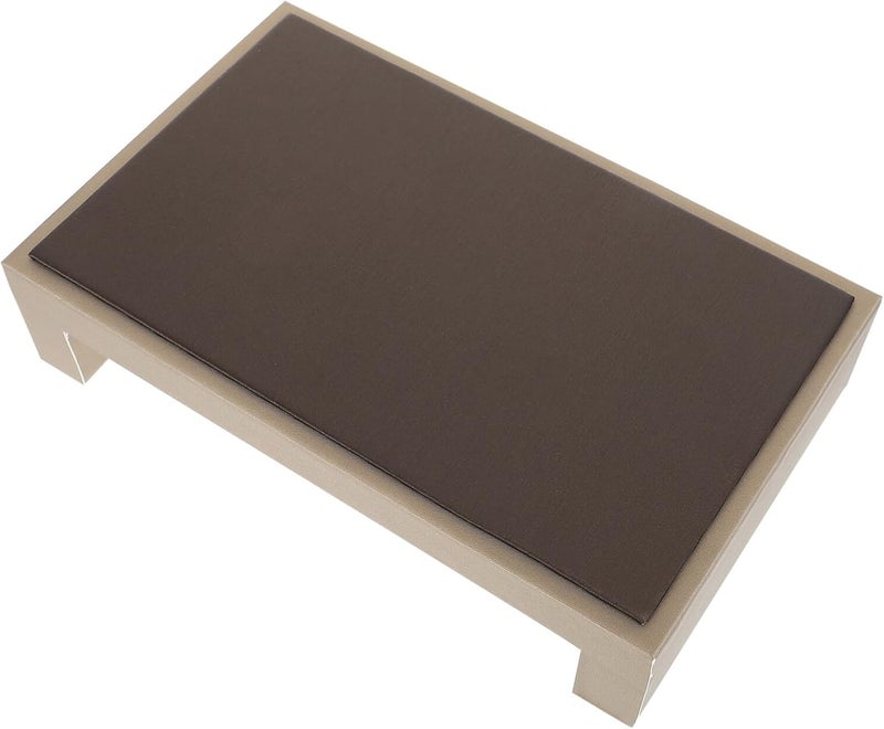 klarako Necklace Tray Jewelry Display Tray PU Ear Stud Rack Jewelry Organizer Bangle Holder Necklace Showcase Organizer Tray for Bangle Necklace Bracelet Use Ring Organizer Box