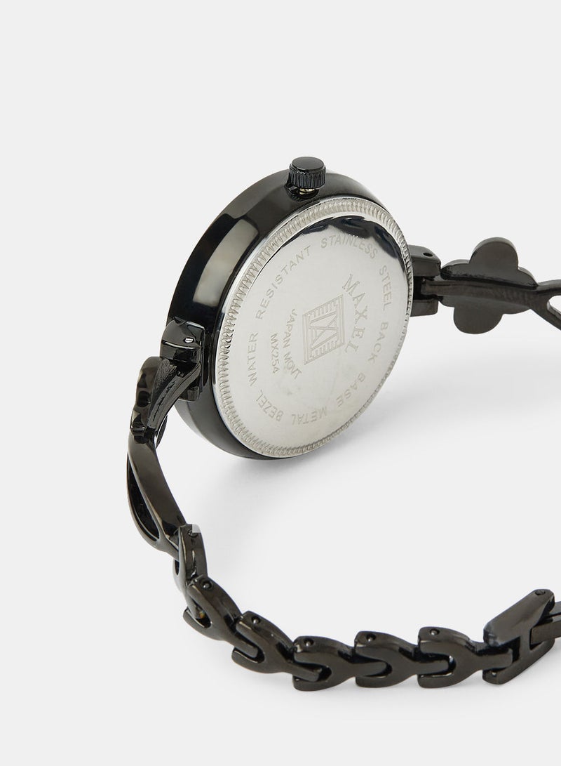 Maxel Women's Fashion Waterproof Luxury Analog Wrist Watch MX512 - 28mm - Image 4