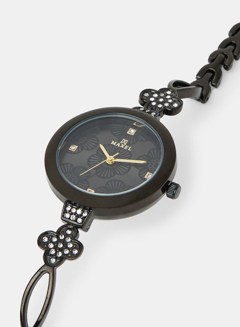 Maxel Women's Fashion Waterproof Luxury Analog Wrist Watch MX512 - 28mm - Image 2