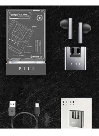 FIIL CC Nano TWS Bluetooth 5.2 Dual Earphones AI Noise Canceling True Wireless Earphone Fast Charging ENC Headset - pzsku/ZA27FB9BA0349CD1B90FCZ/45/_/1705217174/fd3e0d0a-9ba5-4184-bf54-501391a014e1