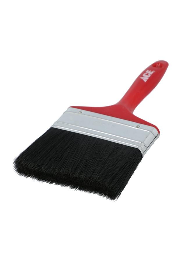 ACE Natural Blend Plastic Handle Flexible Flagged Bristles Paint Brush Multicolor 4inch XB-ACE30040V - Image 2