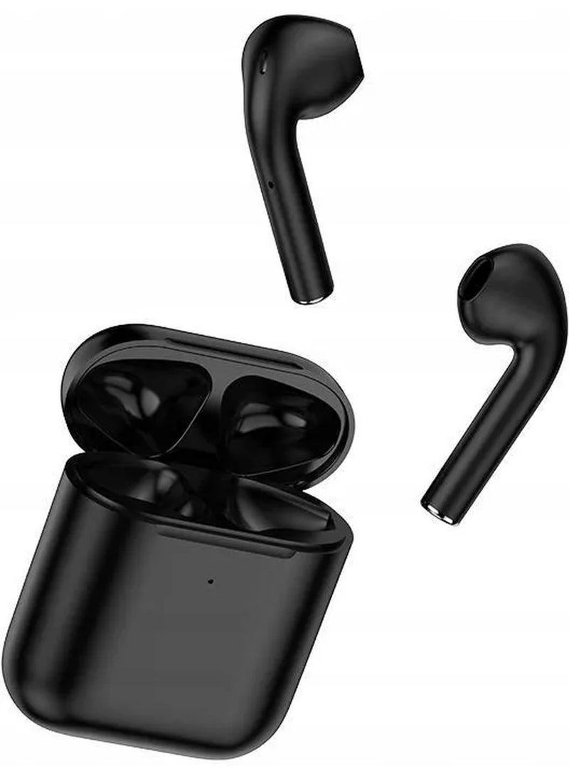غولو سماعات أذن لاسلكية بلوتوث 5.3 بتصميم نصف داخل الأذن مع ميكروفون وتحكم باللمس وصوت ستيريو عميق متوافقة مع آيفون وأندرويد - أسود - Image 2