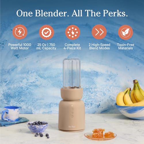 Our Place Splendor Blender - 1000W High-Power | Ultra-Sharp Blades | 2 Blending Modes | Includes 25 oz Personal Cup and Drinking Lid Set | Smoothies, Shakes & More | Steam - Image 2