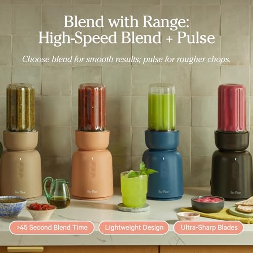 Our Place Splendor Blender - 1000W High-Power | Ultra-Sharp Blades | 2 Blending Modes | Includes 25 oz Personal Cup and Drinking Lid Set | Smoothies, Shakes & More | Steam - Image 3