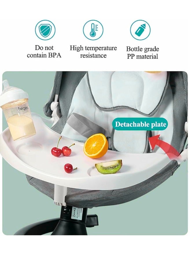 Chase Up Baby Swing，Electric Motorized Infant Swing,Remote Control Indoor Baby Rocker with 5 Sway Speeds for Newborns - Image 2