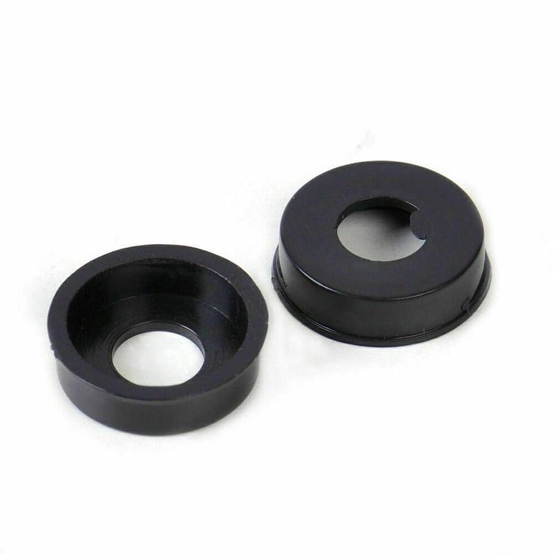 Neatblisser License Plate Frame Screw Caps, 8-Piece Black Bolt Covers for Car, Truck, Van - Image 4