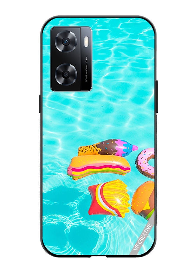 VR CREATIVE Protective Case Cover For OnePlus Nord N20 SE Food Chill Design Multicolour - Image 1
