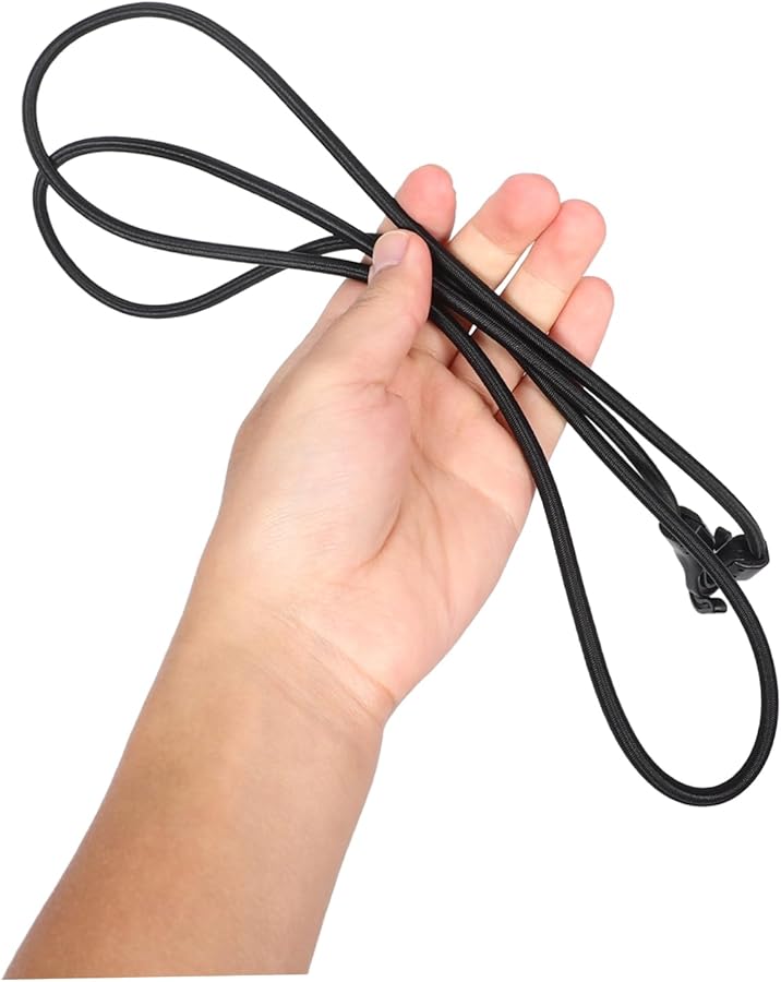 Elastic Bungee Straps with Hooks for Motorcycle Bicycle Luggage Gear Travel Backpacks Tie Down - Image 4