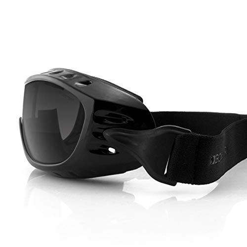 Bobster Night Hawk, Gloss Black Frame, Smoked Photochromic Lens - Image 2