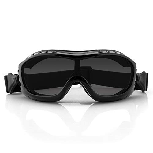 Bobster Night Hawk, Gloss Black Frame, Smoked Photochromic Lens - Image 3