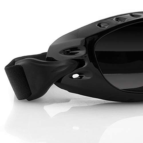 Bobster Night Hawk, Gloss Black Frame, Smoked Photochromic Lens - Image 4