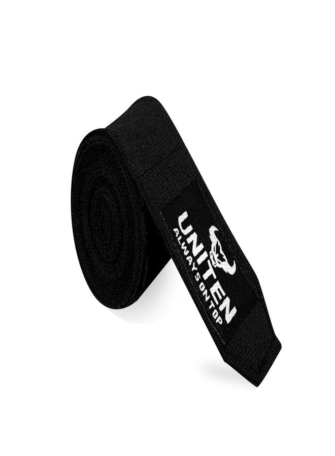 UNITEN Boxing Hand Wraps, Professional Boxing Bandages (Black, 3.25 mtr) - Image 4