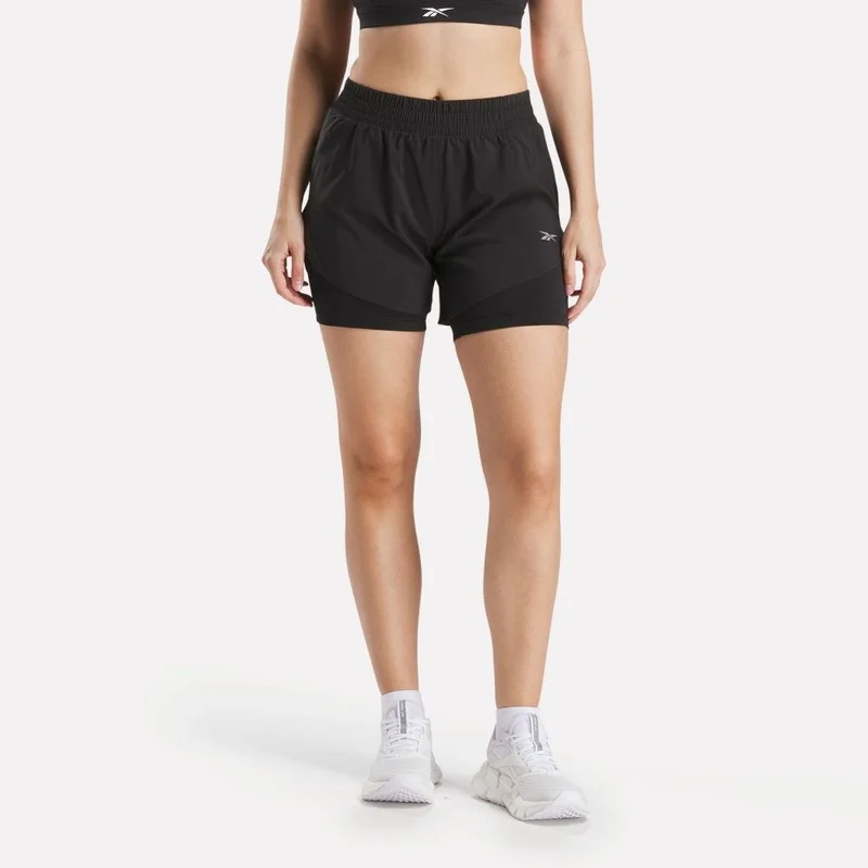 Reebok Running 2-in-1 Women's Shorts - Black