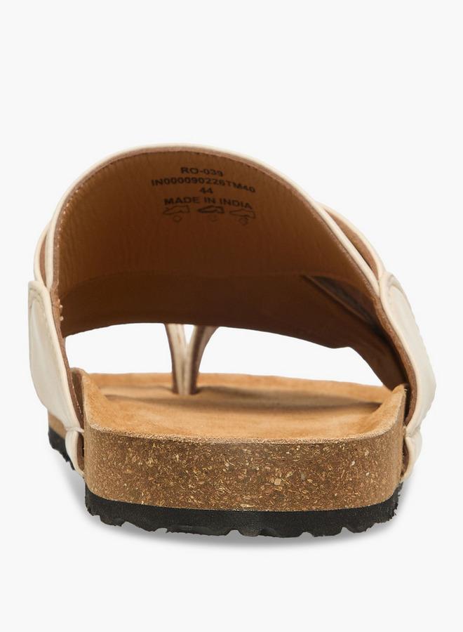 Al Waha Men Embroidered Arabic Sandals - Image 5