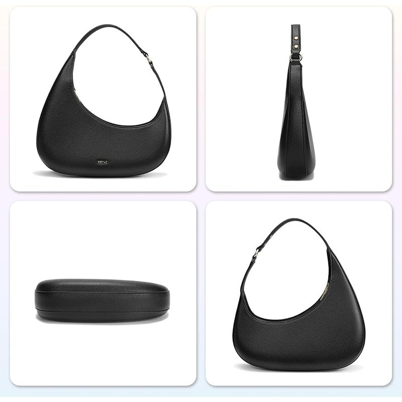 Shoulder Bag for Women Trendy Casual Leather Shoulder Purses lightweight Handbags Clutches with Zipper closure - Image 5