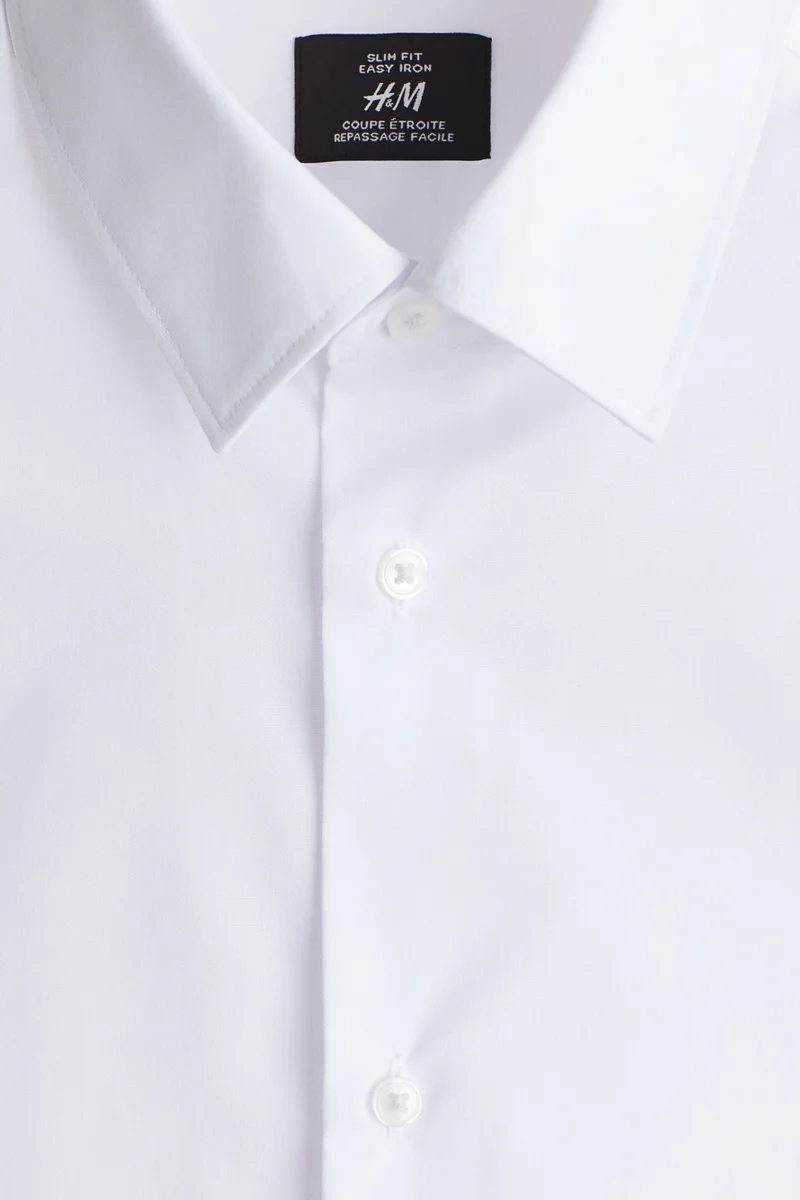 H&M  Slim Fit Easy-iron shirt for Men | Best Price UAE