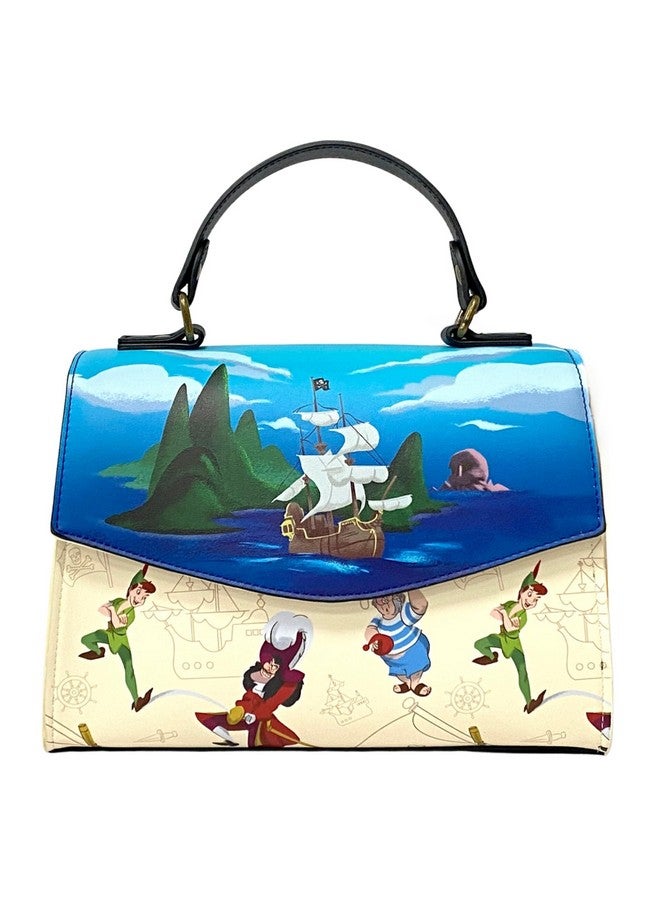Loungefly Captain Hook Peter Pan Pirate Crossbody Bag - Image 1
