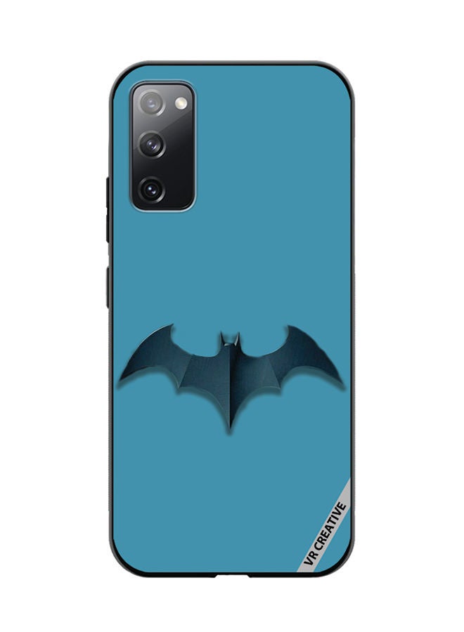 VR CREATIVE Protective Case Cover For Samsung Galaxy S20 FE 5G Bat Design Multicolour - Image 1