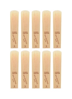 NIBEMINENT 10-Piece Normal Saxophone Reeds  - Image 1