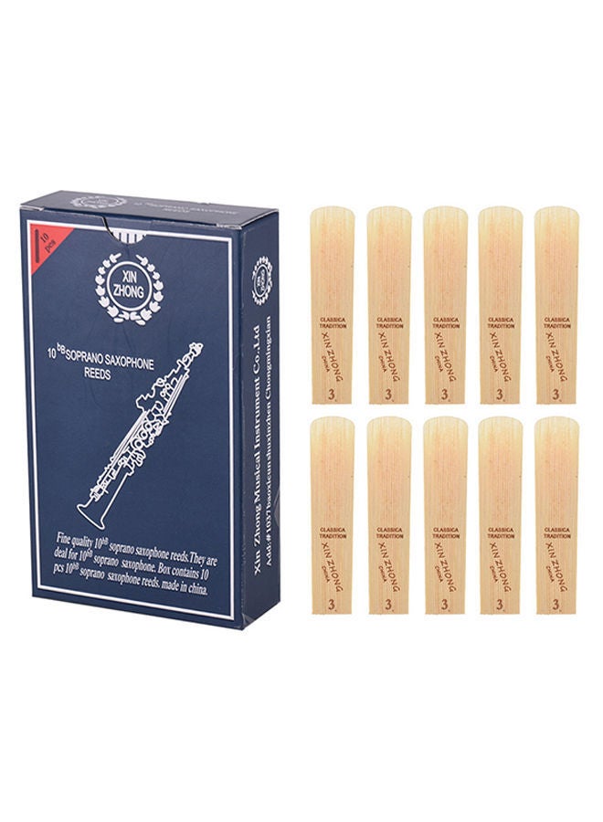 NIBEMINENT 10-Piece Normal Saxophone Reeds  - Image 5