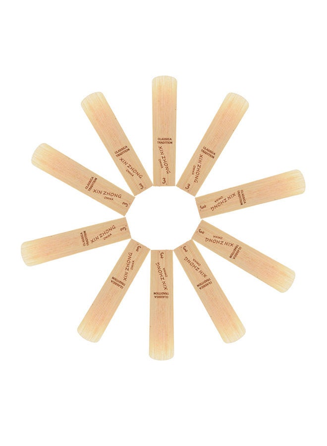 NIBEMINENT 10-Piece Normal Saxophone Reeds  - Image 2