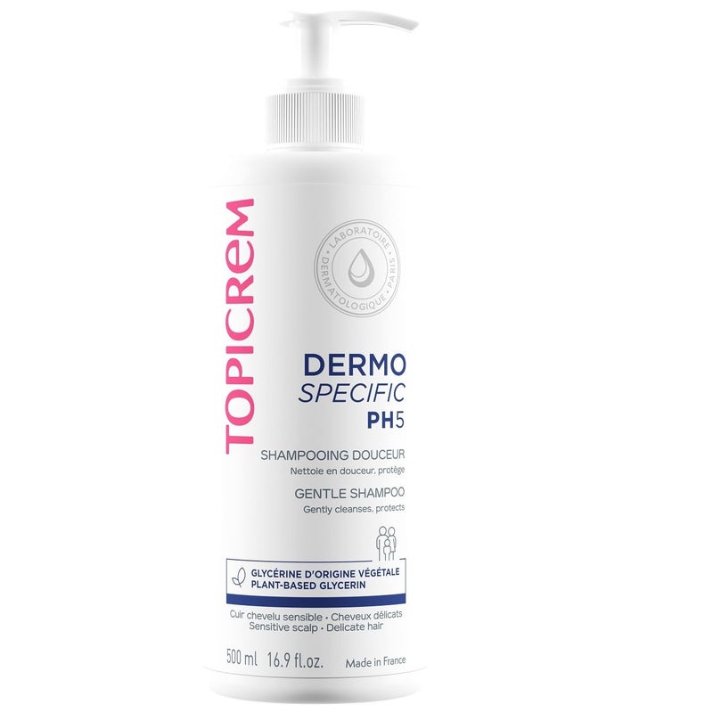 Topicrem شامبو حليب لطيف من توبيكرم إيسينشالز PH5 500 مل