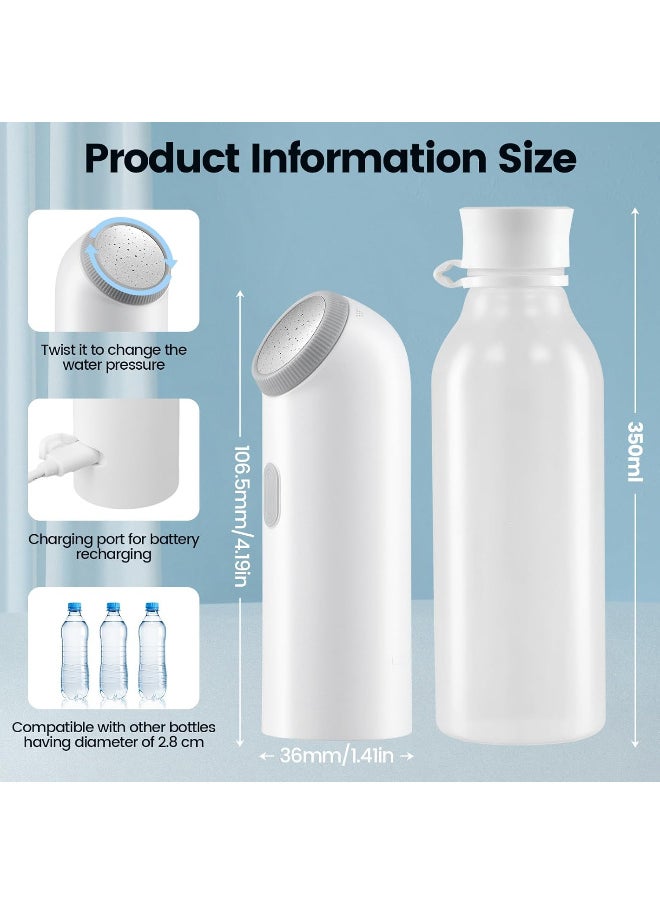 Travel Shattaf | Portable Electric Bidet Sprayer with Bottle | USB-Type C Rechargeable Handheld Sprayer for Personal Hygiene for Camping,  Wudu, Travel, Baby Care - شطاف السفر