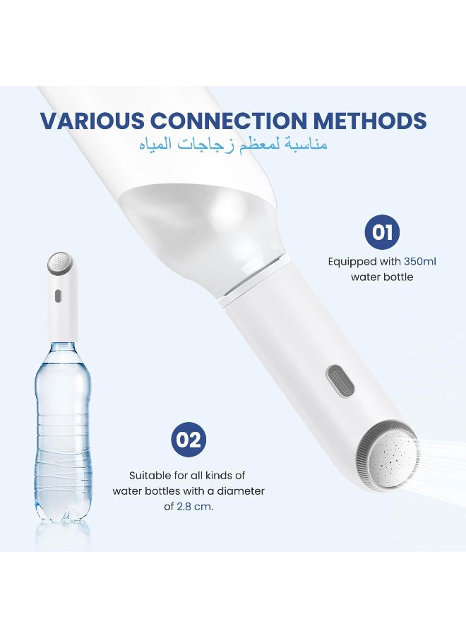 Travel Shattaf | Portable Electric Bidet Sprayer with Bottle | USB-Type C Rechargeable Handheld Sprayer for Personal Hygiene for Camping,  Wudu, Travel, Baby Care - شطاف السفر