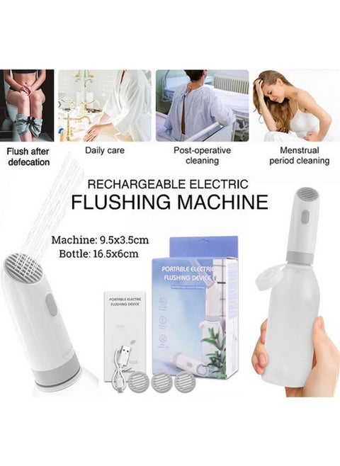 Travel Shattaf | Portable Electric Bidet Sprayer with Bottle | USB-Type C Rechargeable Handheld Sprayer for Personal Hygiene for Camping,  Wudu, Travel, Baby Care - شطاف السفر