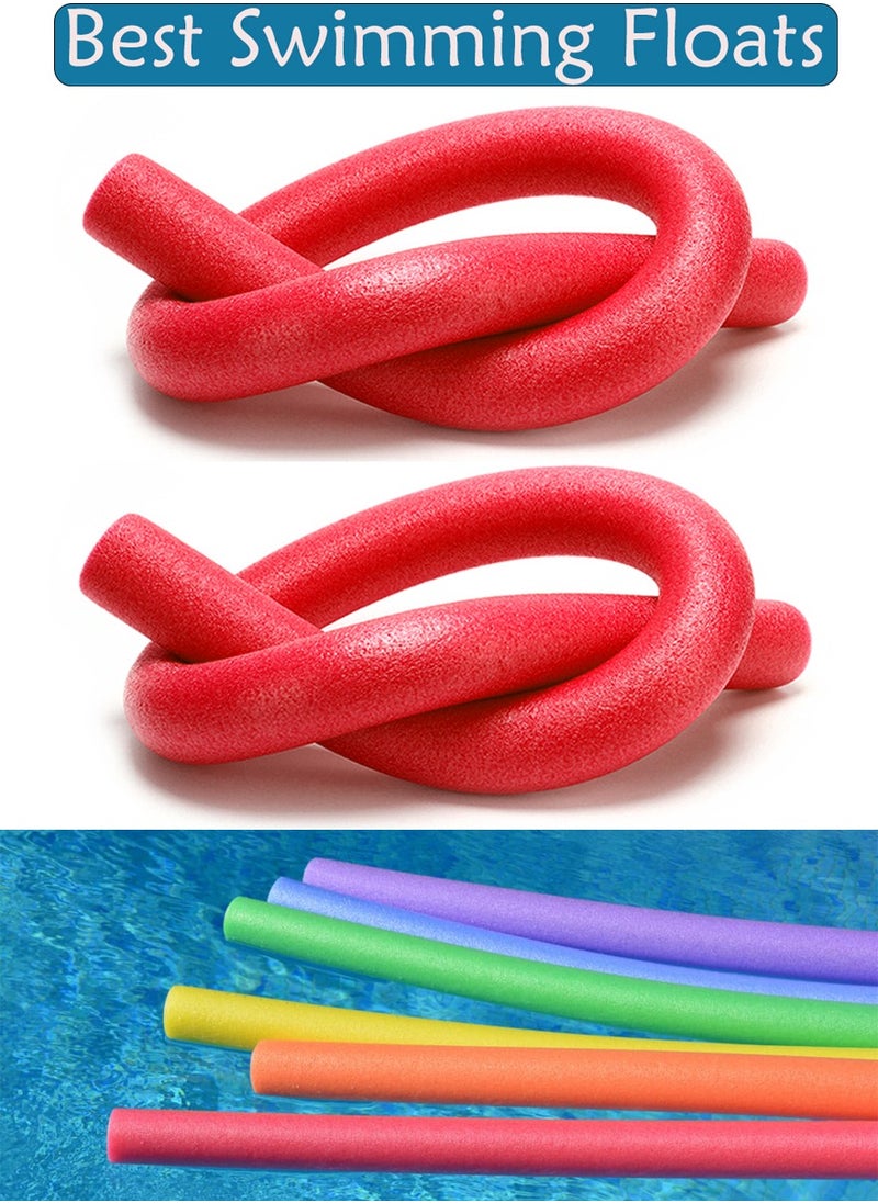 HAIZID Swim, Play, and Learn with Our Noodle Swimming Aid for Kids and Adults - Stay Afloat, Supportive and Safe - Bundle of 2-Pack  - Image 1