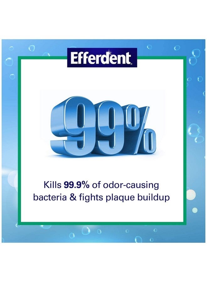 Efferdent Plus Mint Anti-Bacterial Denture Cleanser | 90 Tablets - Image 2