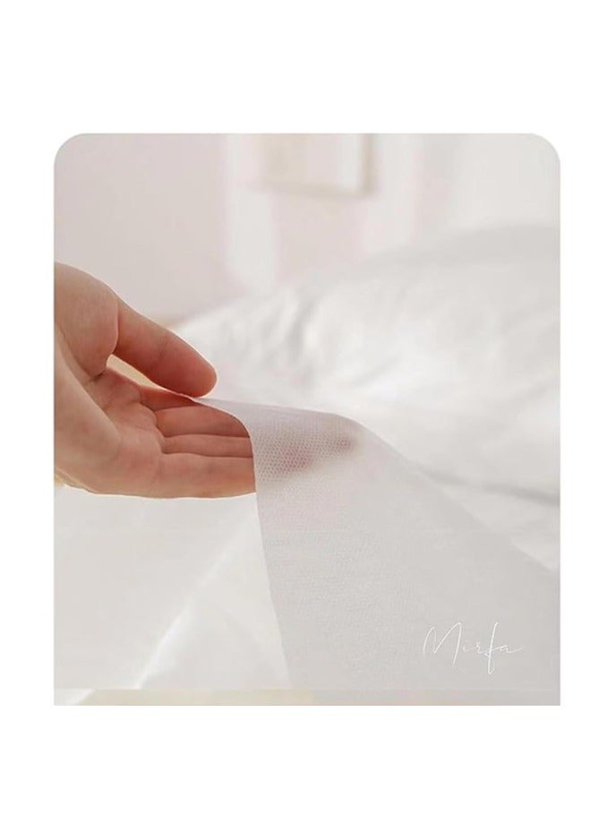 مرفا طقم غطاء فراش يمكن التخلص منه للسرير الفردي - Image 2