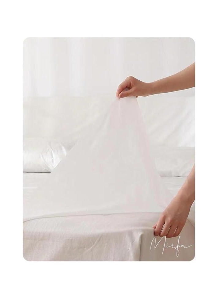 مرفا طقم غطاء فراش يمكن التخلص منه للسرير الفردي - Image 3