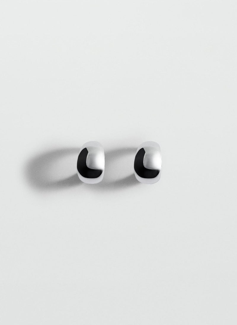 MANGO Volume Hoop Earrings  - Image 1