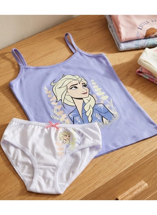 ديزني فروزن طقم ملابس داخلية للبنات من ديزني فروزن - قطعتين - Image 2