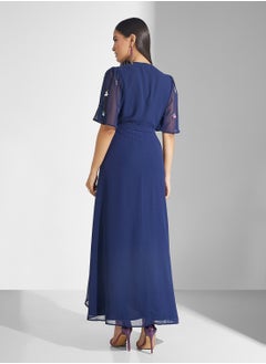 Embellished Flutter Sleeve Maxi Wrap Dress - pzsku/ZA28197ACC5CD2C0BA3F1Z/45/_/1740455131/bc4381a9-59aa-42ec-8ebf-6ce8f4cac6c9