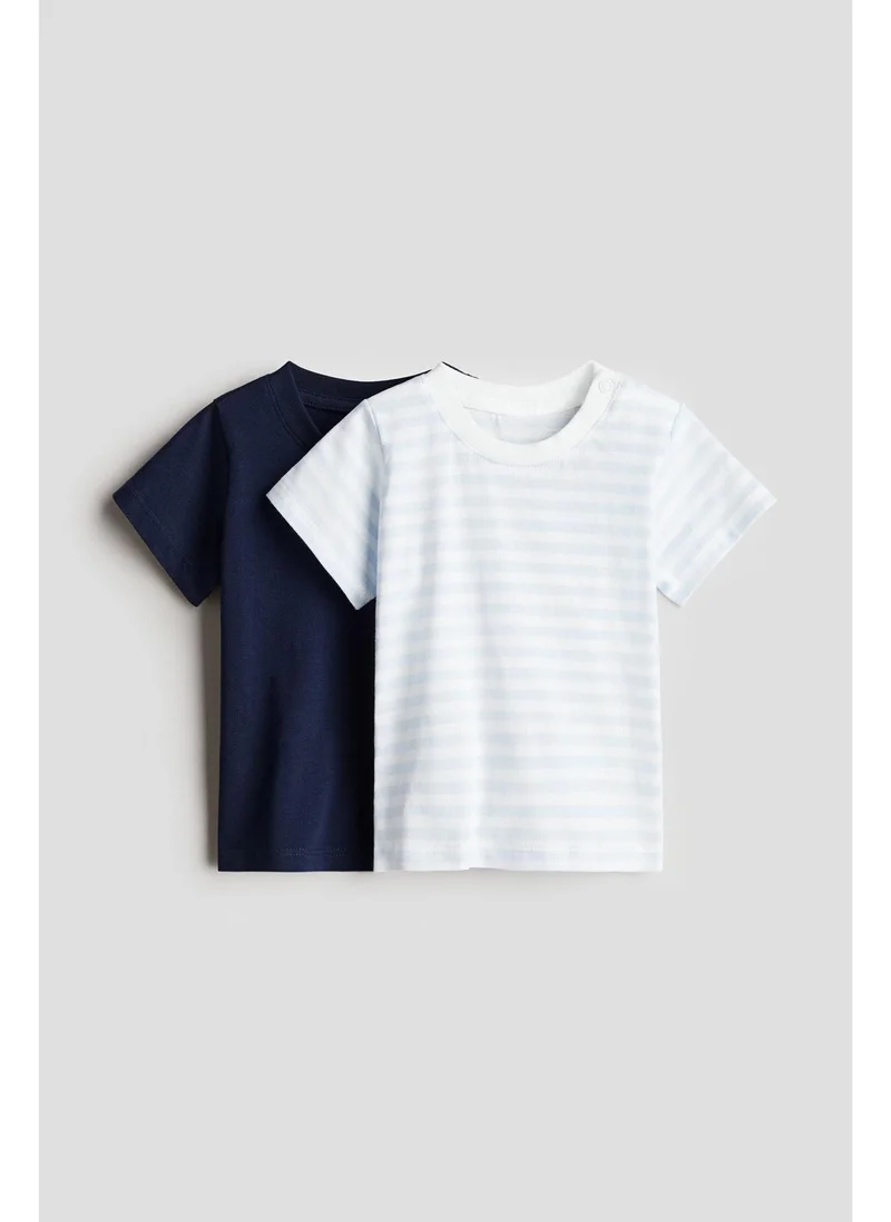 H&M 2-pack cotton T-shirts