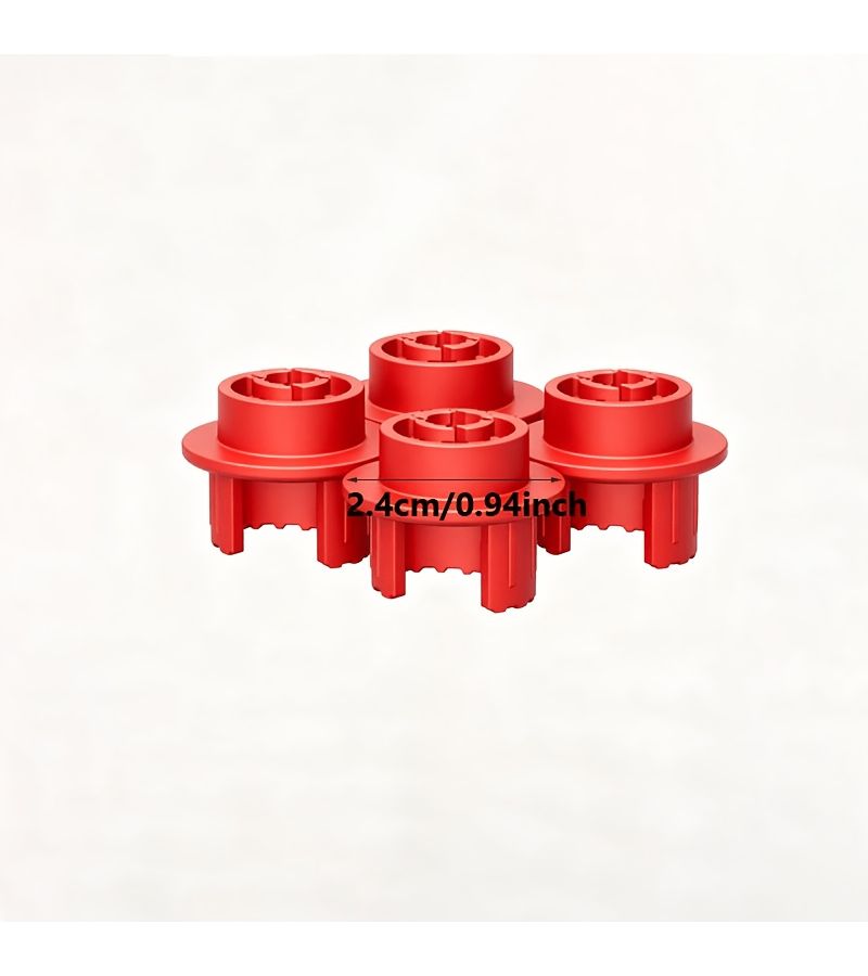 Refrigerator Grille Fixing Clips 4pcs Compatible Snap Fasteners Replacement Parts For RV Camper - Image 2