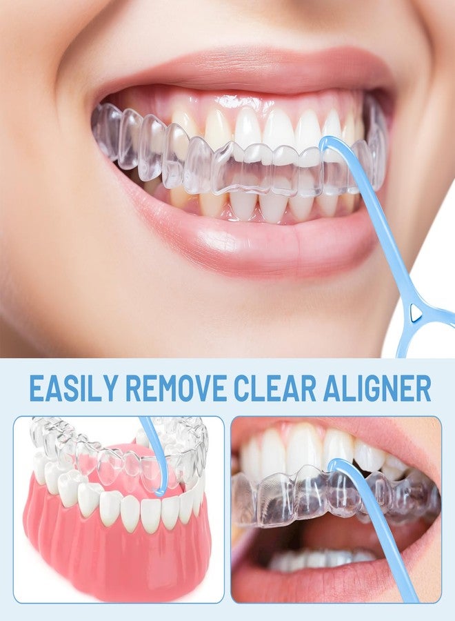 Ceonam 30 Pcs Dental Remover Tool Colorful Orthodontic Aligner Removal Hook for Braces - Image 4