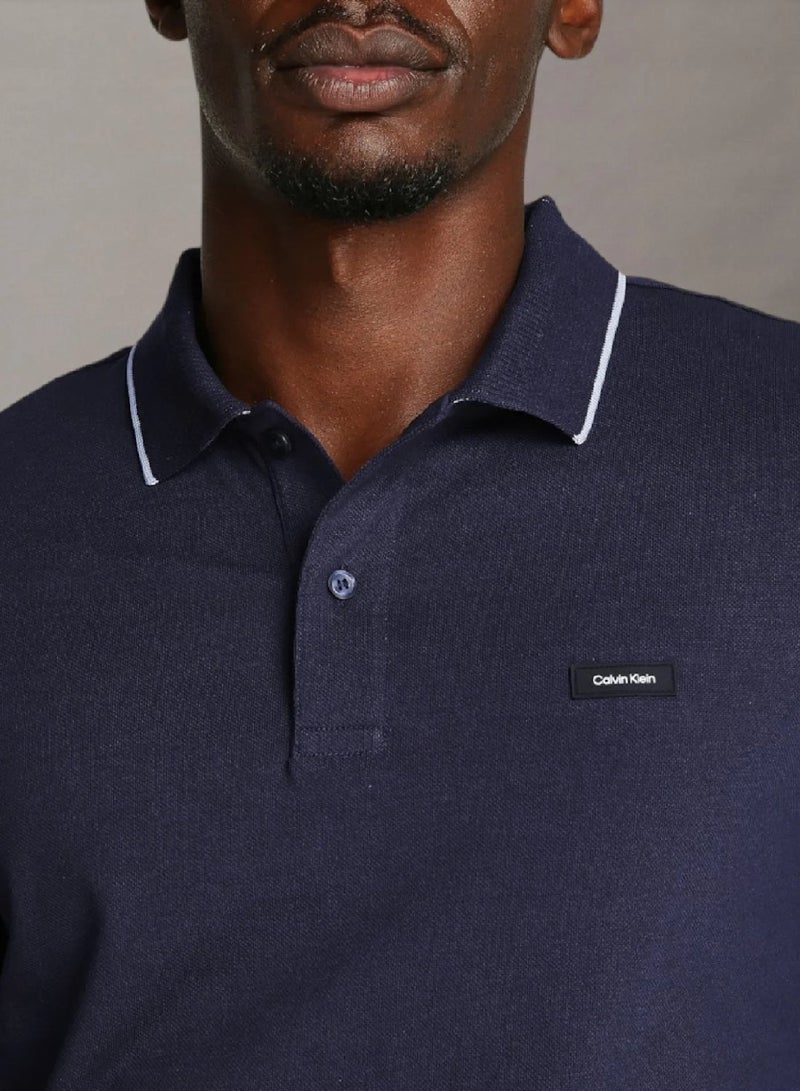 CALVIN KLEIN Regular Polo Shirt - Image 3
