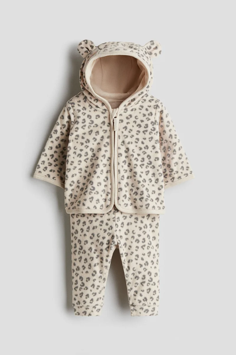 H&M 2-piece fleece set