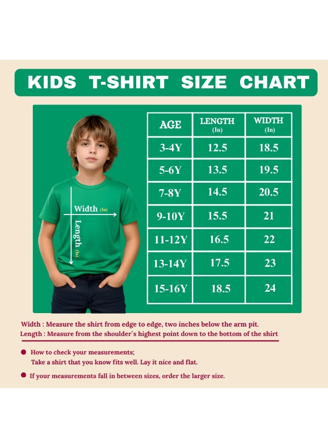 برينت شوب فور مي مجموعة من 5 تيشرتات للأولاد - تيشرتات قطنية ناعمة برقبة دائرية وأكمام قصيرة للارتداء اليومي - مقاس مريح للمدرسة والاستخدام اليومي واللعب في الهواء الطلق ورحلات نهاية الأسبوع والسفر - Image 3