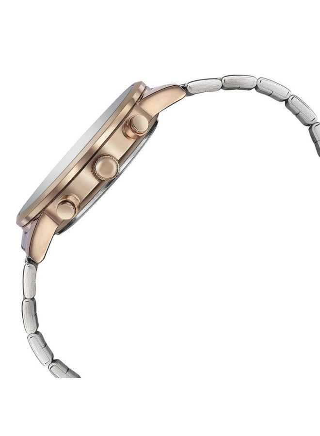 Sonata 77145KM01 Men’s Watch – Multifunction Black Dial, Two-Tone Stainless Steel Bracelet, Quartz Movement - Image 4