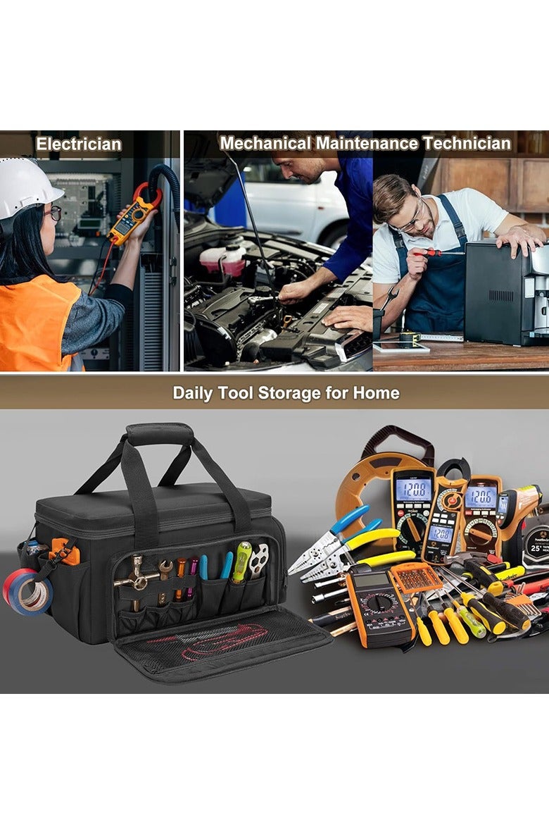 general Multi pocket work handtool organization bag waterproof suitable for men women multifunctional storage bag - Image 4